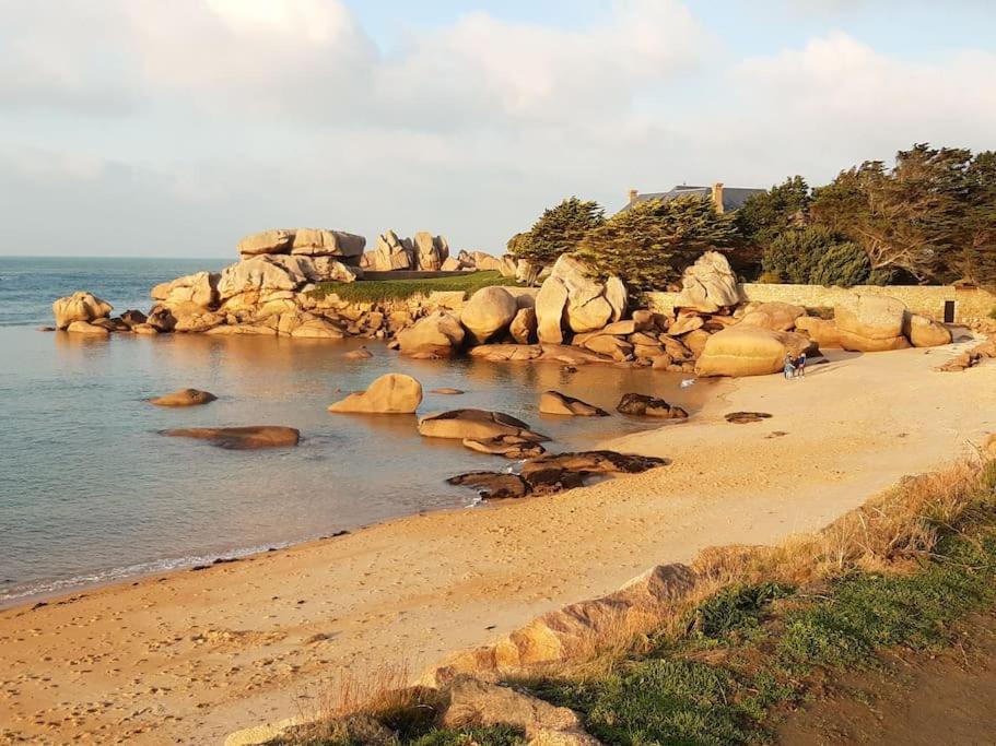 Maison Perros-Guirec 2 Chambres, Plages Et Centre Ville. 6 Pers. ภายนอก รูปภาพ