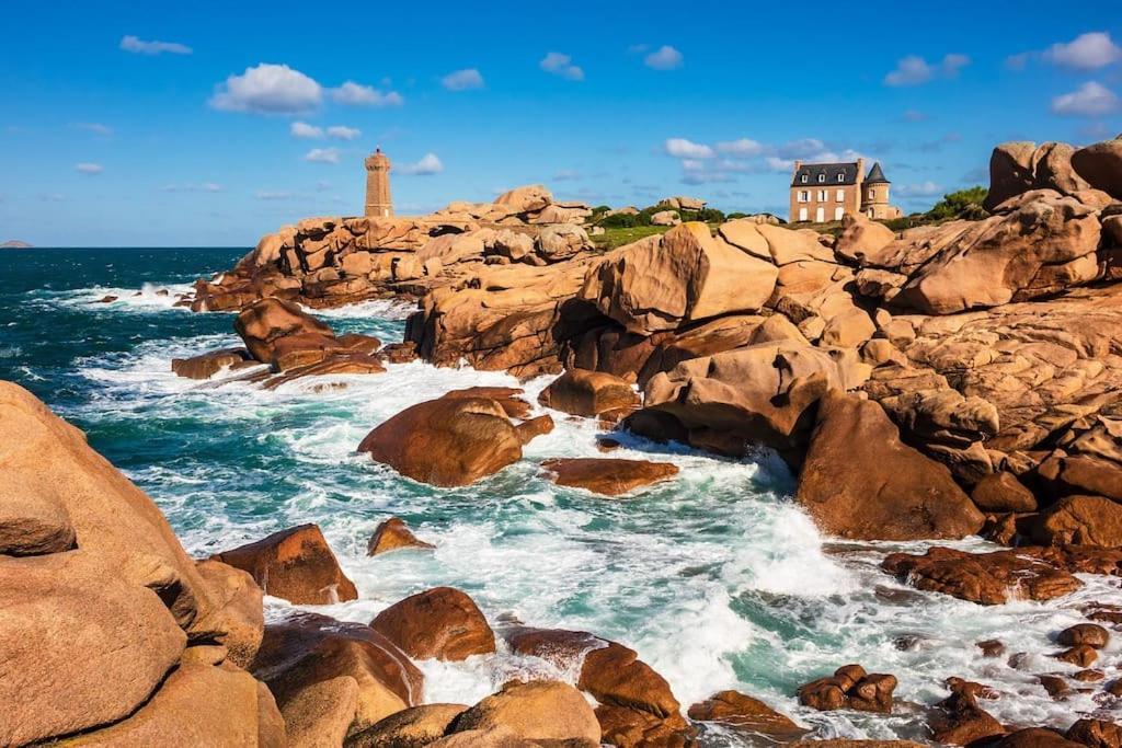 Maison Perros-Guirec 2 Chambres, Plages Et Centre Ville. 6 Pers. ภายนอก รูปภาพ